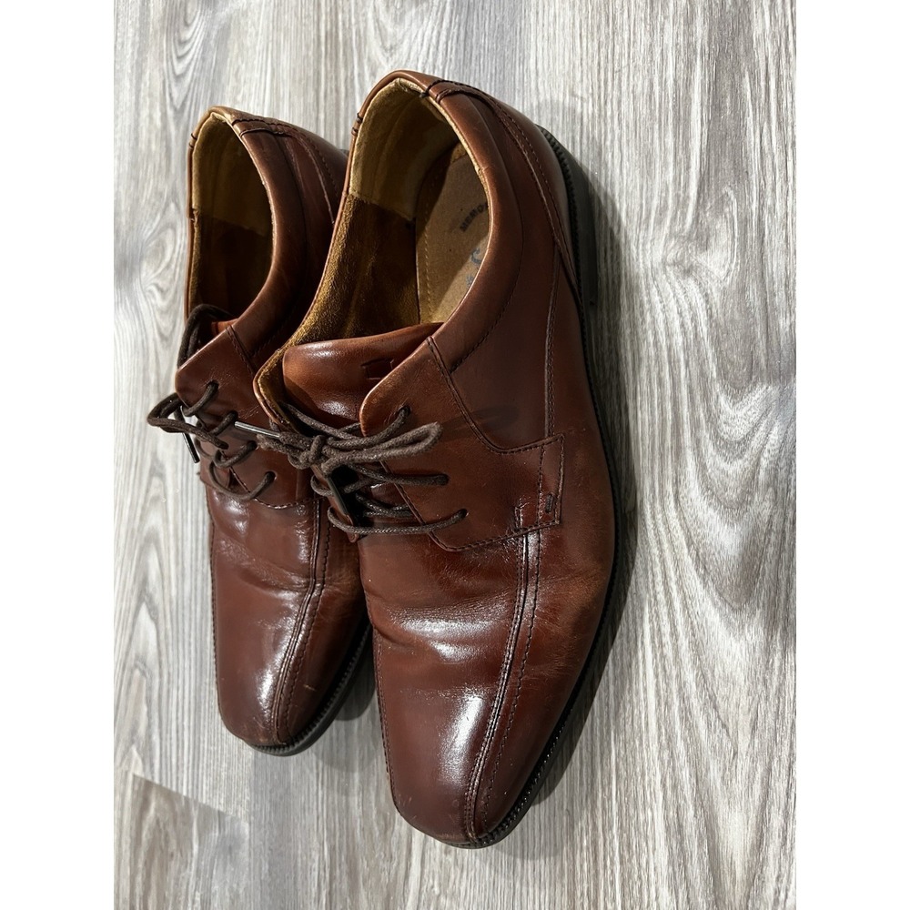 Florsheim Men's Dress Shoes Brown 10.5 EEE Leather Lace Up